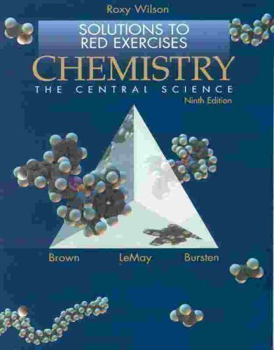 Beispielbild fr Chemistry: The Central Science: Solutions to Red Exercises zum Verkauf von SecondSale