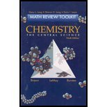 Stock image for Chemistry: The Central Science (Math Review Toolkit) for sale by HPB-Red
