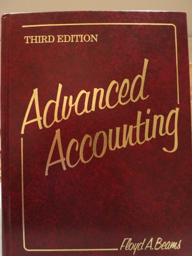 Beispielbild fr Advanced accounting zum Verkauf von Robinson Street Books, IOBA