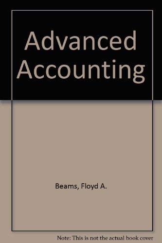 Stock image for Advanced accounting for sale by BooksRun
