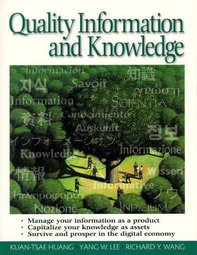 9780130101419: Quality Information and Knowledge