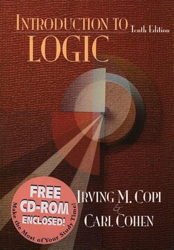 9780130102027: Introduction to Logic: 10/08/199