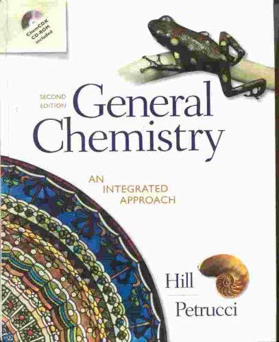 Beispielbild fr General Chemistry : An Integrated Approach zum Verkauf von Better World Books