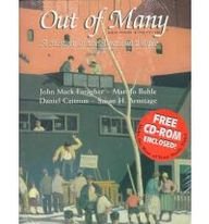 Out of Many: A History of the American People (9780130104908) by Faragher, John Mack; Buhle, Mari Jo; Czitrom, Daniel; Armitage, Susan H.