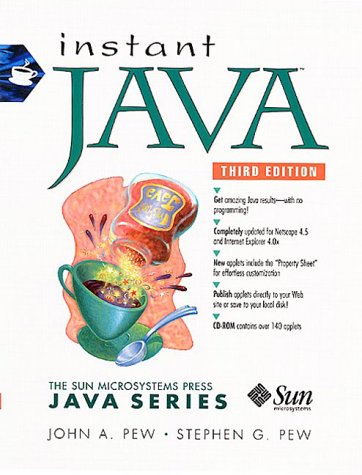 Beispielbild fr Instant Java 1.2 (Sun Microsystems Press Java) zum Verkauf von AwesomeBooks