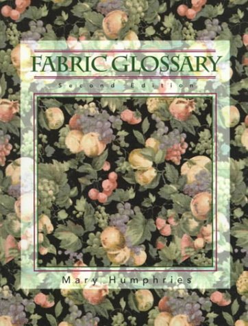 9780130105745: Fabric Glossary