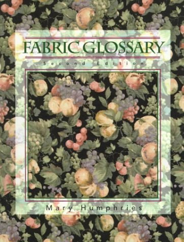 Stock image for Fabric Glossary for sale by ThriftBooks-Dallas