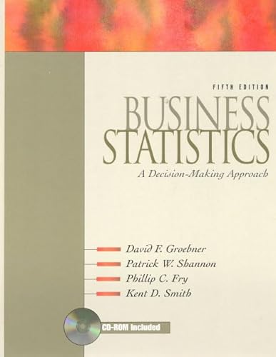 Imagen de archivo de Business Statistics: A Decision-Making Approach a la venta por ThriftBooks-Dallas