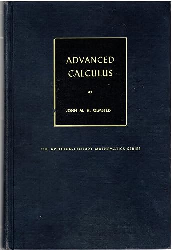 Beispielbild fr Advanced Calculus zum Verkauf von BooksRun