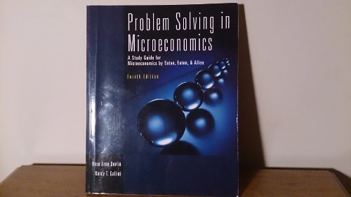 9780130110190: Problem solving in microeconomics