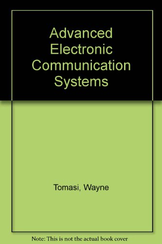 Imagen de archivo de Advanced Electronic Communication Systems a la venta por Anybook.com