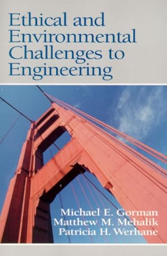 Beispielbild fr Ethical and Environmental Challenges to Engineering zum Verkauf von Callaghan Books South