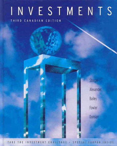 9780130114457: Investments, Canadian Edition (3rd Edition)