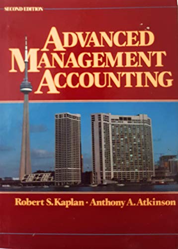 9780130115607: Advanced Management Accounting