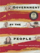 Imagen de archivo de Government by the People: National, State, and Local Version a la venta por Irish Booksellers