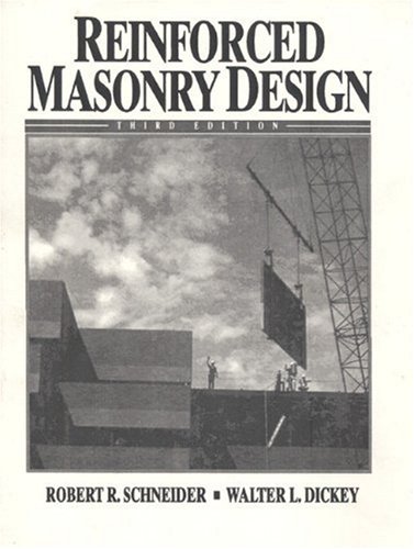 Imagen de archivo de Reinforced Masonry Design (3rd Edition) a la venta por Brused Books