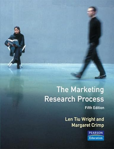 9780130117533: The Marketing Research Process:Fifth edition