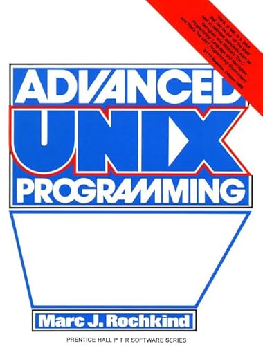 Beispielbild fr Advanced Unix Programming zum Verkauf von Wonder Book