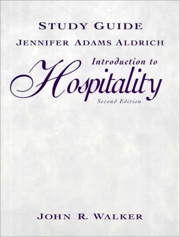 Introduction to Hospitality (9780130118516) by Aldrich