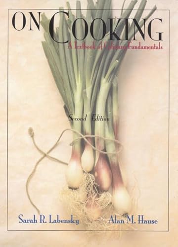 9780130121776: On Cooking: A Textbook of Culinary Fundamentals
