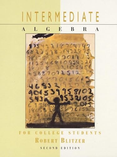 Intermediate Algebra for College Students/Internet Guide 98 (9780130126436) by Blitzer, Robert