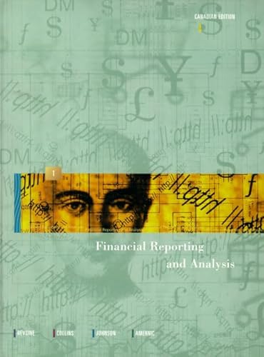 9780130130174: Financial Reporting and Analysis, Canadian Edition