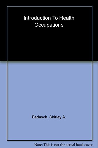 9780130131478: Introduction to Health Occupations: Today's Health Care Worker (5th Edition)