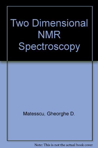 Stock image for Two Dimension NMR : A Density Matrix and Product Operator Treatment for sale by Better World Books