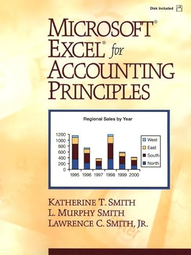 Beispielbild fr Microsoft Excel for Accounting Principles zum Verkauf von ThriftBooks-Dallas