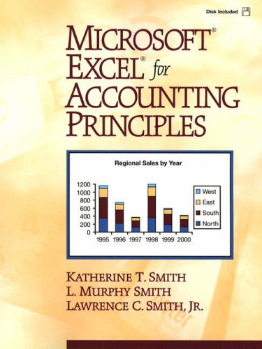 Stock image for Microsoft Excel for Accounting Principles for sale by ThriftBooks-Dallas