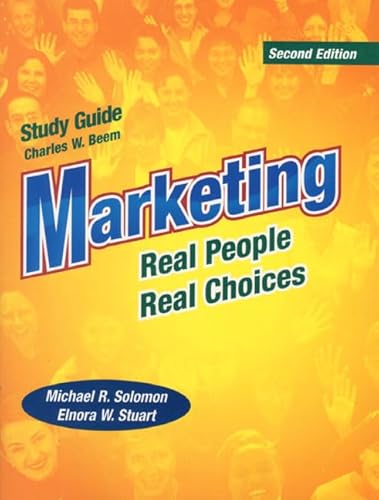 Imagen de archivo de Study Guide for Marketing: Real People, Real Choices, 2nd a la venta por a2zbooks