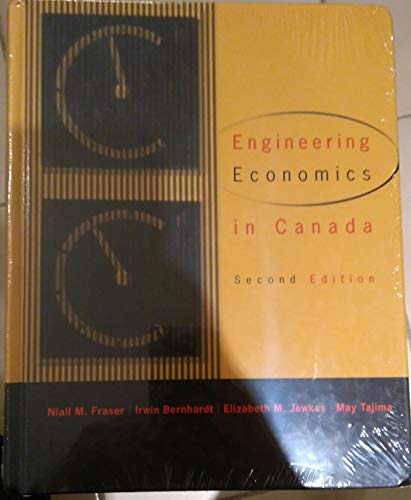 Stock image for Engineering Economics in Canada (2nd Edition) for sale by Starx Products