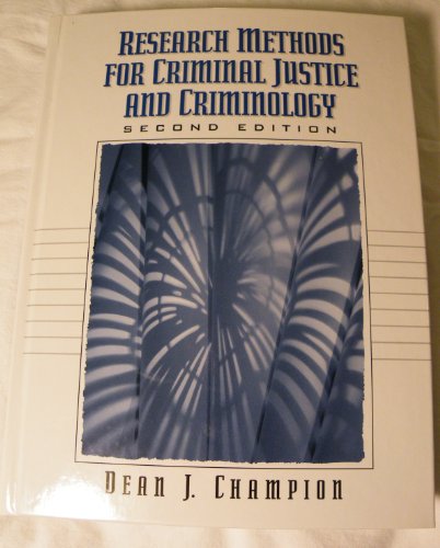 Beispielbild fr Research Methods for Criminal Justice and Criminology zum Verkauf von HPB-Red
