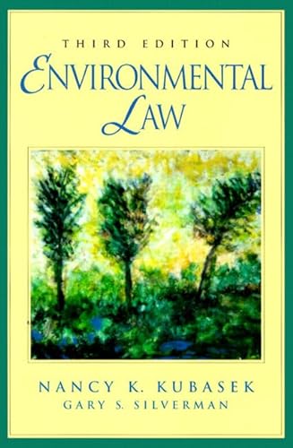 Beispielbild fr Environmental Law (3rd Edition) zum Verkauf von Wonder Book