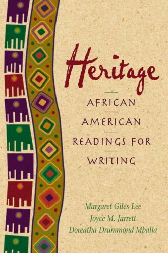 9780130141224: Heritage: African American Readings for Writers