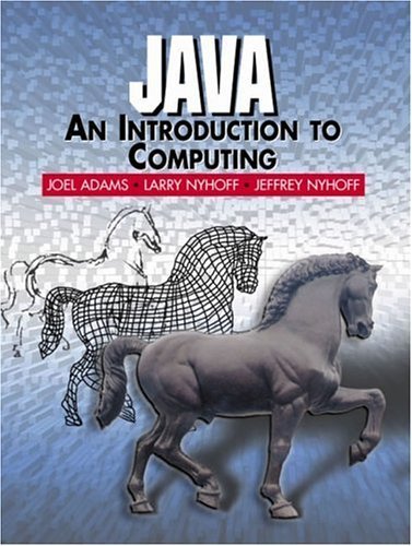 Imagen de archivo de Java : An Introduction to Computing a la venta por Better World Books