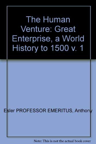 Human Venture (9780130144034) by Esler, Anthony