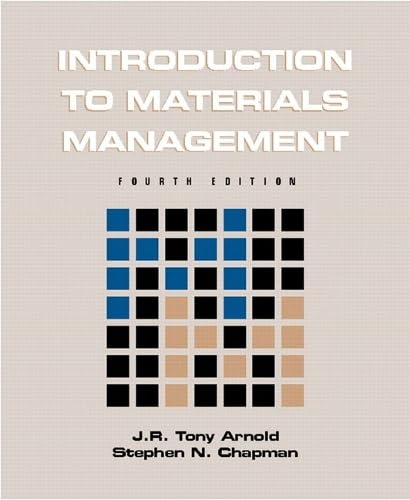 9780130144904: Introduction to Materials Management: United States Edition