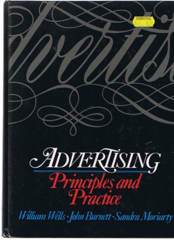 Imagen de archivo de Advertising-Principles and Practice a la venta por Ken's Book Haven