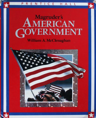 Beispielbild fr Magruders American Government, 1993 (Magruder's American Government) zum Verkauf von Better World Books