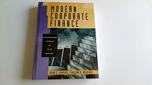 Beispielbild fr Modern Corporate Finance and PH FinCoach Center zum Verkauf von Irish Booksellers