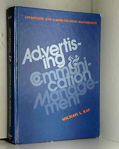 Beispielbild fr Advertising and Communication Management zum Verkauf von Wonder Book