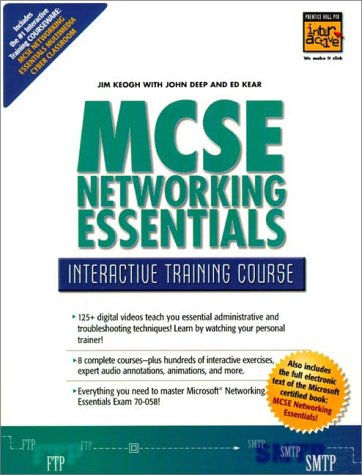 MCSE Networking Essentials Interactive Training Course (9780130154941) by Jim Keogh