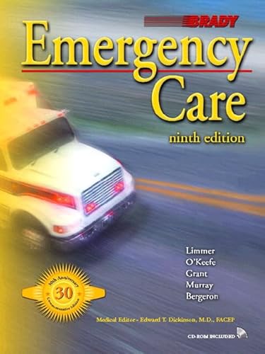 Stock image for Emergency Care (Book with CD-ROM for Windows & Macintosh) for sale by Wonder Book