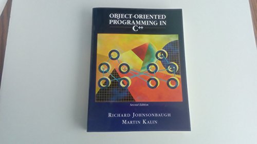 9780130158857: Object-Oriented Programming in C++