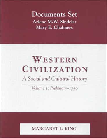Stock image for Western Civilization: A Social and Cultural History : Documents Set for sale by Cronus Books
