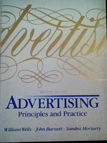 Beispielbild fr Advertising: Principles and Practice zum Verkauf von Wonder Book