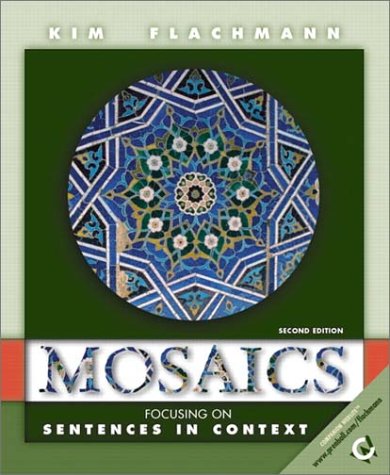 9780130163141: Mosaics: Focusing on Sentences (Mosaics (Upper Saddle River, N.J.).)