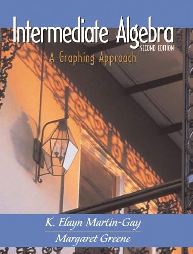 Stock image for Intermediate Algebra: A Graphing Approach for sale by Irish Booksellers