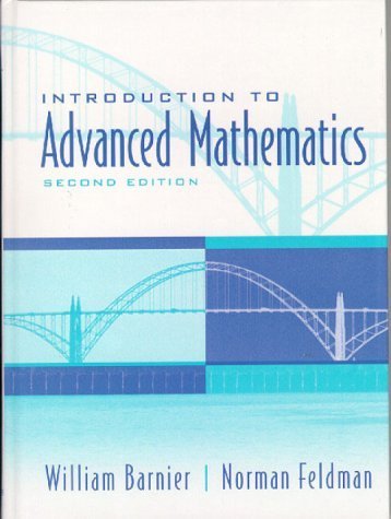 9780130167507: Introduction to Advanced Mathematics